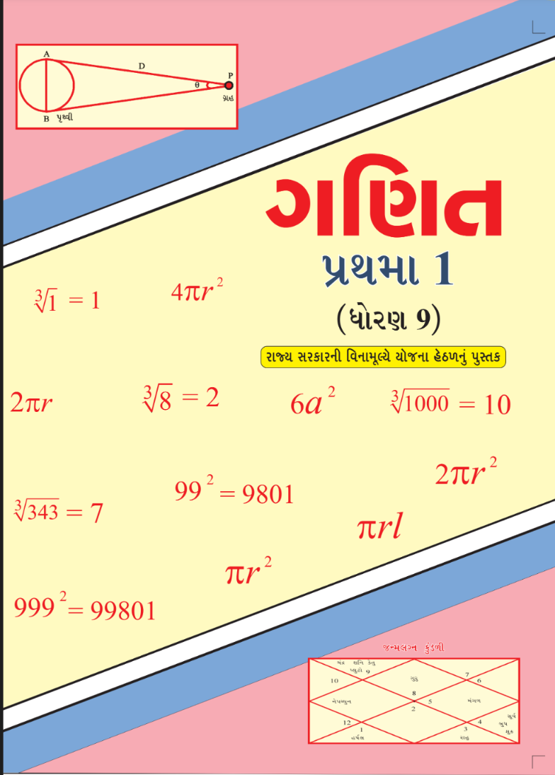 GSEB Standard 9 Mathematics Textbook PDF Download Sanskrit Medium
